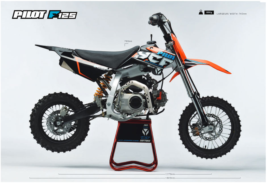 Pit Bike YCF Pilot F125 Dirt Bike 125cc Mini Moto YCF Dirt 125 YCF