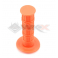 Piece Poignées plastique soft grip ORANGE de Pit Bike et Dirt Bike