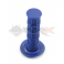 Piece Poignées plastique soft grip BLEU de Pit Bike et Dirt Bike