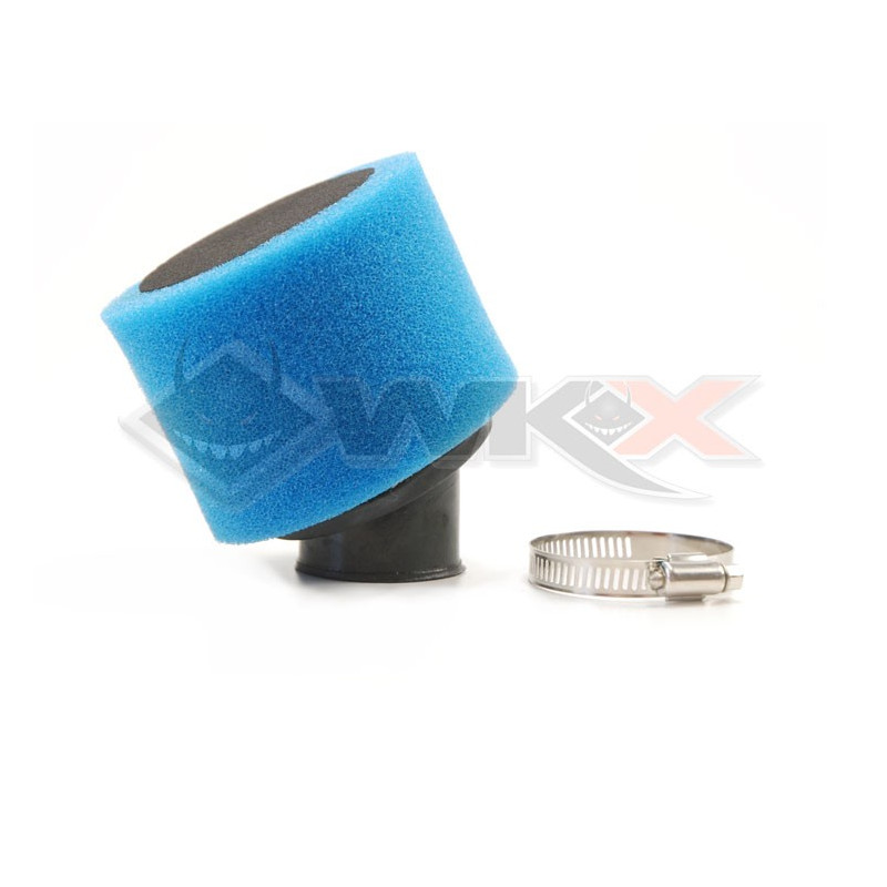 Filtre à air Racing diamètre 35 BLEU