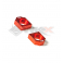 Piece Tendeur chaine YCF CNC ORANGE 15mm de Pit Bike et Dirt Bike