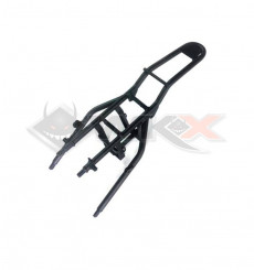 Piece Boucle arrière acier sp 2016 noir avec bac batterie de Pit Bike et Dirt Bike