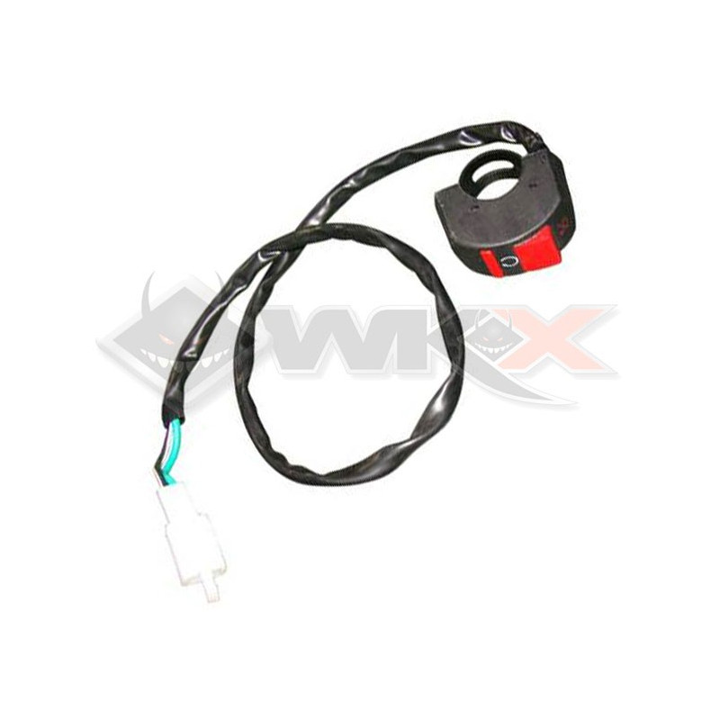 Interrupteur Coupe-circuit Moteur – Pour Guidon 22 Mm, Avec Sangle De Sécurité – Compatible Moto, Quad, Hors-bord