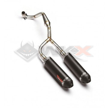 Echappement complet double YCF PILOT / SM150 Racing