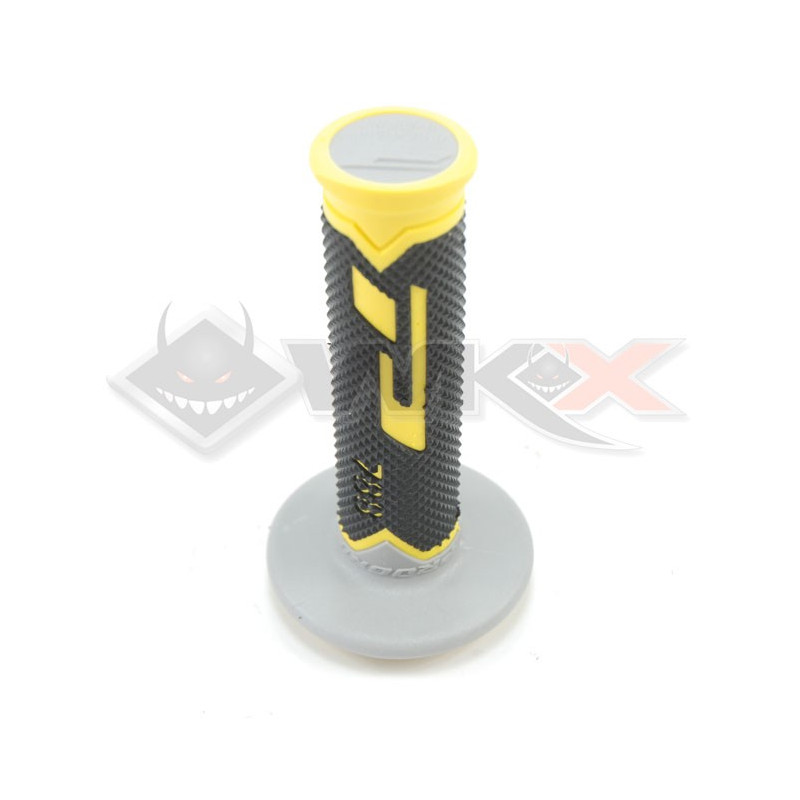 Poignées PROGRIP 788 NOIR / JAUNE / GRIS