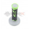 Poignées PROGRIP 788 NOIR / VERT / GRIS