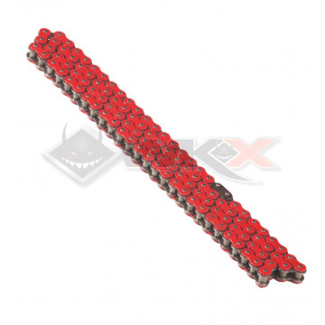 Chaine transmission 420 YCF 110 maillons ROUGE