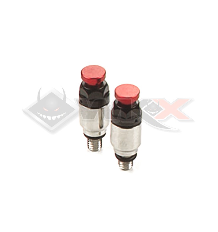 Bouchon purge de fourche YCF ROUGE