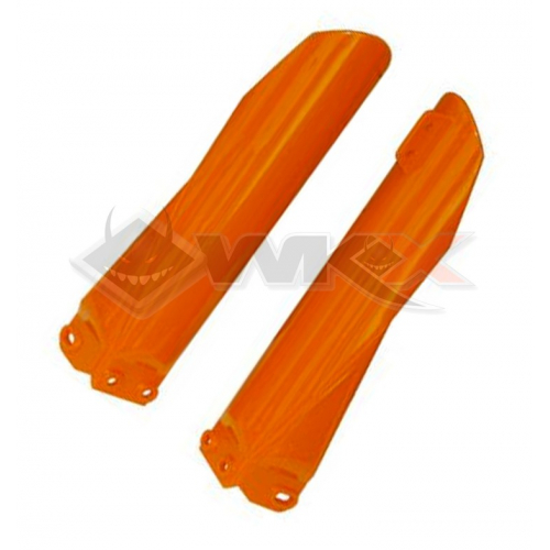 Piece Protection fourche YCF ORANGE de Pit Bike et Dirt Bike