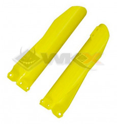 Piece Protection fourche YCF JAUNE de Pit Bike et Dirt Bike