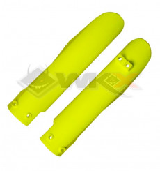 Piece Protection fourche YCF 50 JAUNE de Pit Bike et Dirt Bike