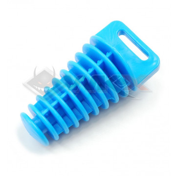 Bouchon d'echappement BLEU