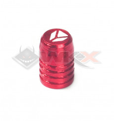 Piece Bouchon de valve YCF ROUGE de Pit Bike et Dirt Bike