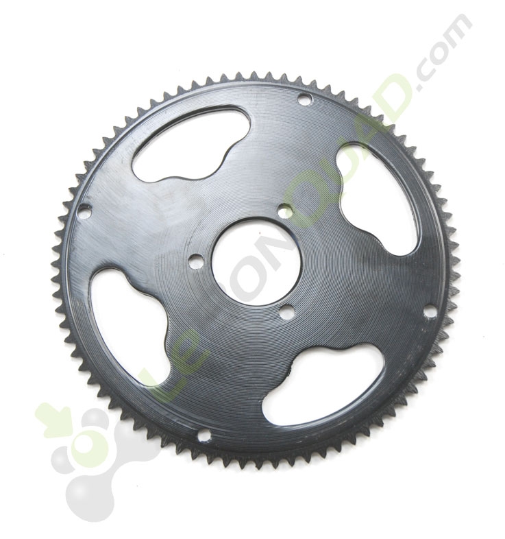Couronne arrière axe 35mm 25H 80 dents de de pocket cross électrique E-Mico