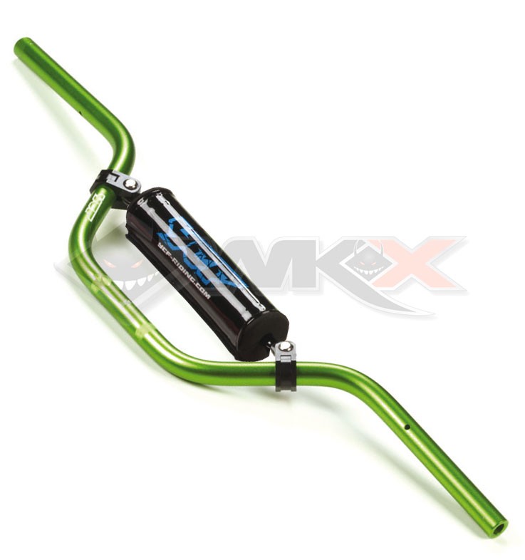 Guidon YCF bas aluminium VERT
