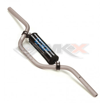 Guidon YCF bas aluminium GRIS