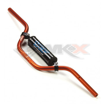 Guidon YCF bas aluminium ORANGE