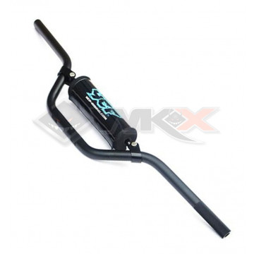 Guidon YCF BIGY bas aluminium NOIR