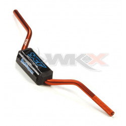 Guidon YCF sans barre aluminium ORANGE