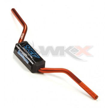 Guidon YCF sans barre aluminium ORANGE