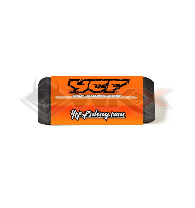 Mousse guidon YCF sans barre ORANGE