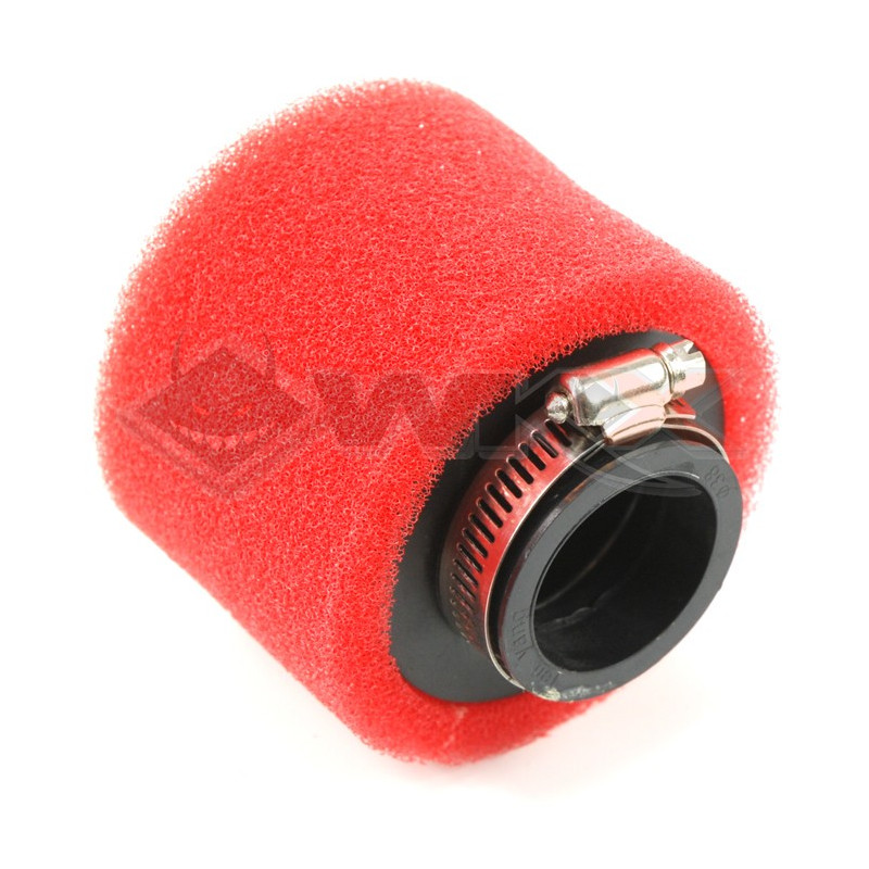 Filtre à air Racing diamètre 44 ROUGE