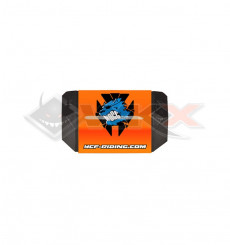 Piece Mousse guidon YCF 50 sans barre ORANGE de Pit Bike et Dirt Bike