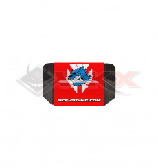 Piece Mousse guidon YCF 50 sans barre ROUGE de Pit Bike et Dirt Bike