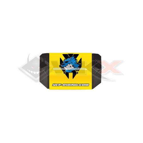 Piece Mousse guidon YCF 50 sans barre JAUNE de Pit Bike et Dirt Bike