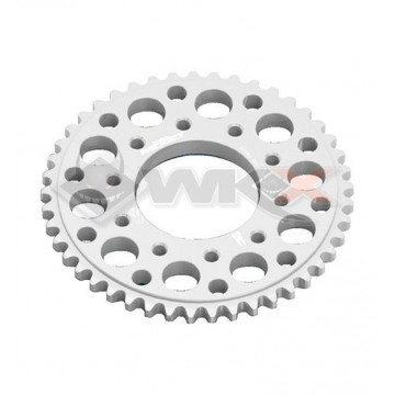 Couronne aluminium YCF FACTORY axe 75mm 41 dents 420 GRIS