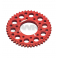 Piece Couronne aluminium YCF FACTORY axe 75mm 45 dents 420 ROUGE de Pit Bike et Dirt Bike