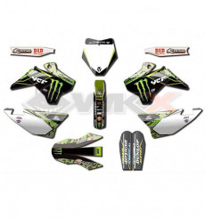 Piece Kit décoration D'COR YCF MONSTER CAMO de Pit Bike et Dirt Bike