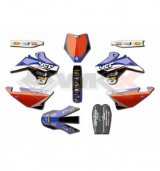 Piece Kit décoration D'COR YCF STAR RACING de Pit Bike et Dirt Bike