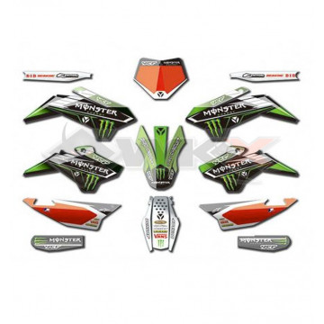 Kit décoration YCF MONSTER PILOT / FACTORY