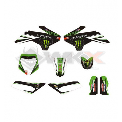 Piece Kit décoration YCF 50A NSTYLE MONSTER de Pit Bike et Dirt Bike