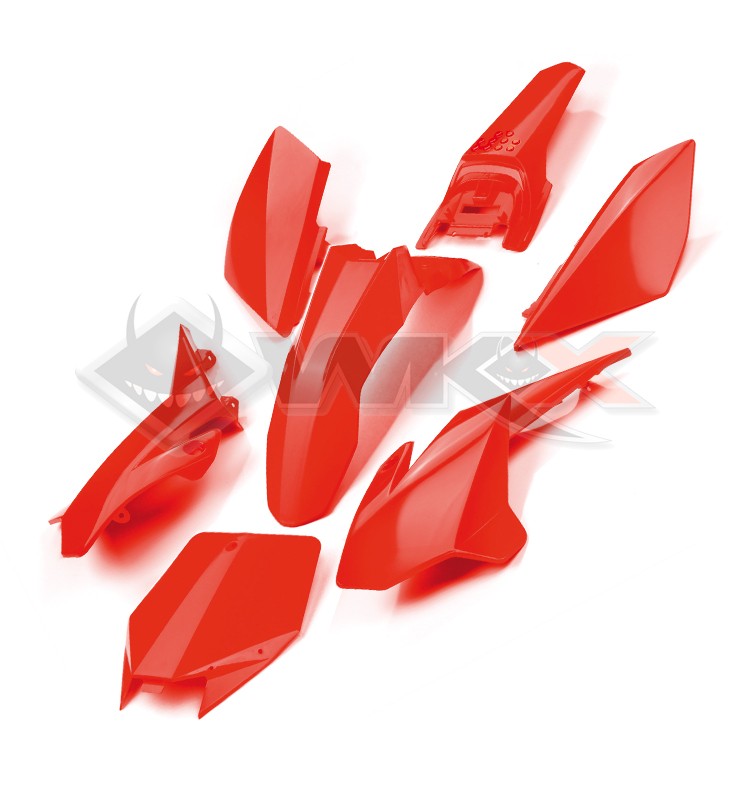 Kit plastique YCF ROUGE