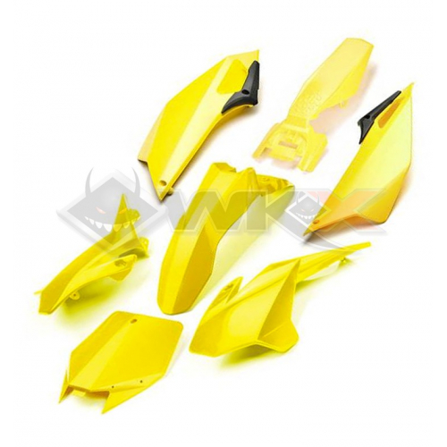 Piece Kit plastique YCF EVO JAUNE de Pit Bike et Dirt Bike Piece Kit plastique YCF EVO JAUNE de Pit Bike et Dirt Bike