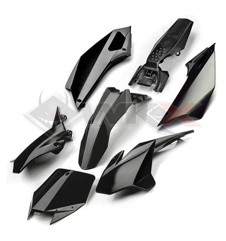 Kit plastique YCF EVO NOIR