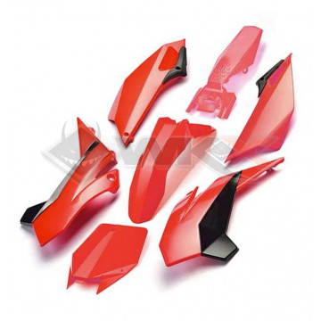 Kit plastique YCF PILOT-SP ROUGE