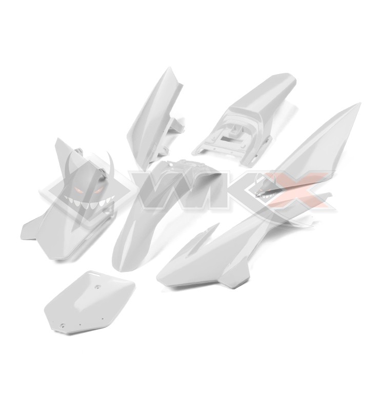 Kit plastique YCF 50 BLANC