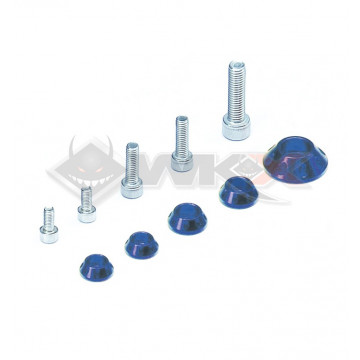 Visserie kit plastique YCF BLEU