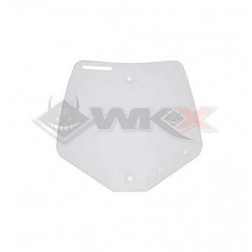 Plaque avant YCF BLANC