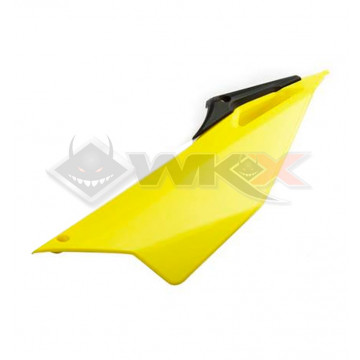 Plaque arrière YCF gauche JAUNE