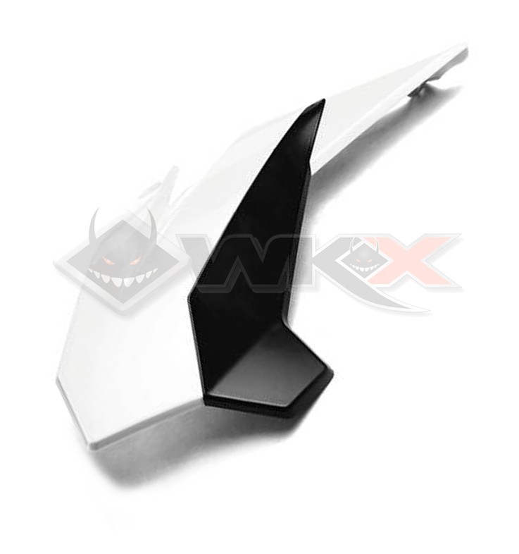 Ouie de radiateur YCF FACTORY gauche BLANC
