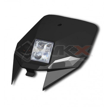 Plaque phare avant YCF BIGY NOIR