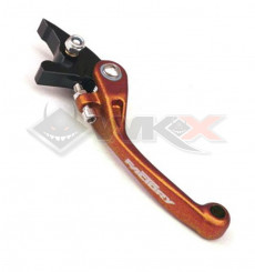 Piece Levier de frein pliable YCF ORANGE de Pit Bike et Dirt Bike