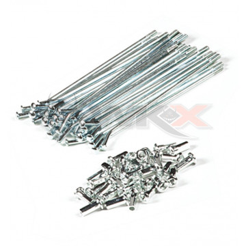 Set 28 rayons 95mm YCF jante 10'