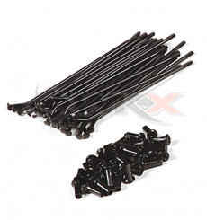 36Pcs 17cm Couvres Rayons Plastique Universels Protecteur anti-saleté pour  Motocross Moto Bicyclette Roue Rai Spoke