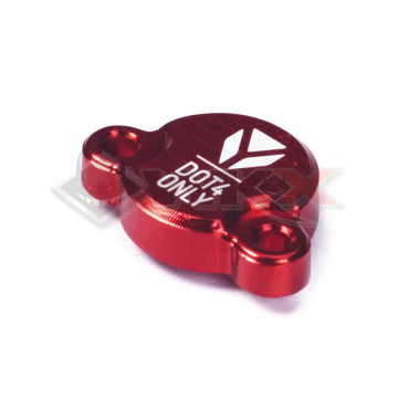 Capot maitre cylindre arrière YCF ROUGE