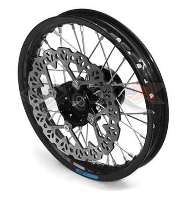 Jante avant aluminium YCF 12' NOIR